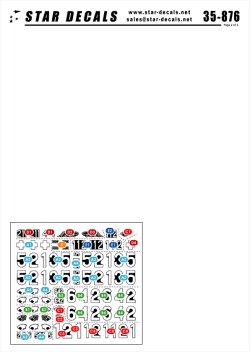 画像3: STAR DECALS[SD35-876] 1/35 パンターD型 1943夏 デカールセット
