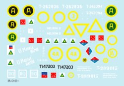 画像3: STAR DECALS[SD35-C1001] 1/35WWII イタリア戦線の南アフリカ連邦軍 シャーマン ファイアフライVC,Mk.IIA,Mk.V デカールセット