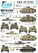 画像1: STAR DECALS[SD35-C1016] 1/35 現用仏 AMX-30B & B2 ボスニア、ギリシア、キプロス、チリ、サウジ デカールセット (1)