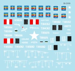 画像3: STAR DECALS[SD35-C1019] 1/35 WWII英 ノルマンディーの英軍海兵隊 火力支援車両 セントーMk.IV デカールセット