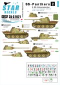 STAR DECALS[SD35-C1021] 1/35 WWII独 武装親衛隊のパンター #2 武装親衛隊第9装甲師団 ホーエンシュタウフェン A型&G型 フランス/ベルギー