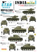 STAR DECALS[SD35-C1033]1/35 インド・パキスタン戦争'65 デカールセット