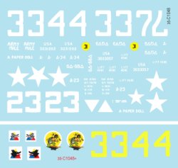 画像2: STAR DECALS[SD35-C1048]1/35 WWII米 第6機甲師団のM4A3E8イージーエイト デカールセット