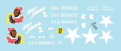 画像2: STAR DECALS[SD35-C1049]1/35 WWII米 シャーマン地雷除去戦車(T1E3アタッチメント) デカールセット