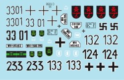 画像2: STAR DECALS[SD35-C1058]1/35 WWII独 クールラント包囲網 #1 ティーガー,Sd.Kfz.251 デカールセット