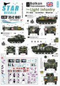 STAR DECALS[SD35-C1067]1/35 バルカン半島の平和維持軍 #7 FV432,シミター,ウォリアー