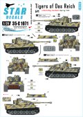 STAR DECALS[SD35-C1071]1/35 WWII独 ダス・ライヒ師団第8中隊のティーガーI 1943春