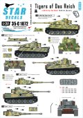 STAR DECALS[SD35-C1072]1/35 WWII独 ダス・ライヒ師団のティーガーI 1943夏-1944