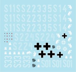 画像3: STAR DECALS[SD35-C1072]1/35 WWII独 ダス・ライヒ師団のティーガーI 1943夏-1944