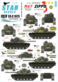 STAR DECALS[SD35-C1075]1/35 米海兵隊のM67 ジッポー 火炎放射器戦車 ベトナム戦争