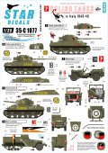 STAR DECALS[SD35-C1077]1/35 イタリア戦線の自由ポーランド第2機甲旅団