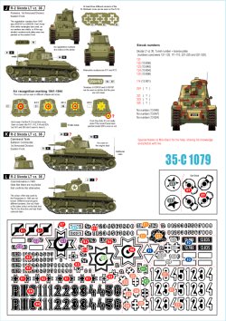 画像2: STAR DECALS[SD35-C1079]1/35 スコダLTvz35 ルーマニア、チェコスロバキア、スロバキア