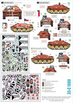 画像2: STAR DECALS[SD35-C1080]1/35 プラハ武装蜂起部隊のヘッツアー 1945年5月