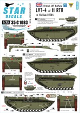 STAR DECALS[SD35-C1083]1/35 WWII英 北西ヨーロッパのウォーターバッファロー #2 LVT-4