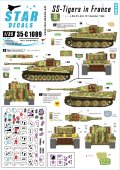 STAR DECALS[SD35-C1089]1/35 武装親衛隊のティーガー#1 SS第101重戦車第1中隊