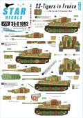 STAR DECALS[SD35-C1092]1/35 武装親衛隊のティーガー#4 SS第102重戦車