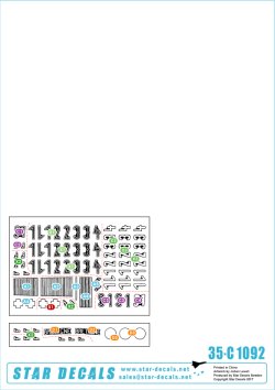 画像2: STAR DECALS[SD35-C1092]1/35 武装親衛隊のティーガー#4 SS第102重戦車