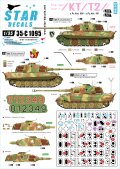 STAR DECALS[SD35-C1095]1/35 武装親衛隊のティーガーII#3 SS第506/507重戦車