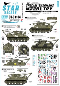 画像1: STAR DECALS[SD35-C1104]1/35 WWII米 M32B1戦車回収車 ヨーロッパ1944-45 (1)