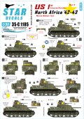STAR DECALS[SD35-C1105]1/35 WWII米 第1機甲師団#3 M3リー 北アフリカ1942-43