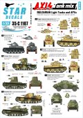 STAR DECALS[SD35-C1107]1/35 ブルガリア軍の軽戦車とAFV