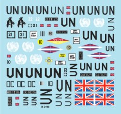 画像3: STAR DECALS[SD35-C1160]1/35 ボスニア平和維持軍＃9　ボスニアのシミタールCVR　シミタール　スパルタン　スルタン