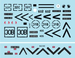 画像3: STAR DECALS[SD35-C1161]1/35 中近東におけるイギリス王立砲兵連隊　1991年湾岸戦争でのイギリス軍所属のＭ１０９　2003年イラク戦争でのＡＳー９０