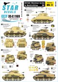 STAR DECALS[SD35-C1169]1/35 北アフリカにおける英国陸軍のシャーマン　シャーマンMk II（1942年）編