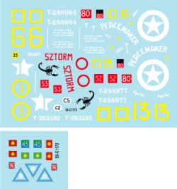 画像3: STAR DECALS[SD35-C1172]1/35 シャーマンファイアフライMk IC ハイブリットおよびMk VC　カナダ、ポーランド、ニュージーランド、チェコスロバキア