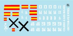 画像2: STAR DECALS[SD35-C1174]1/35 WWII 西班 スペイン内戦 #6 ナショナリストのI号戦車と共和派のBT-5のマーキングmarkings.
