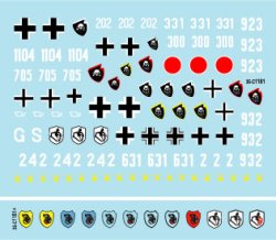 画像3: STAR DECALS[SD35-C1181]1/35 WWII ドイツ 第18装甲擲弾兵師団 #1 1941〜43年 II号戦車A〜C型及びF型、IV号戦車D型、F2型