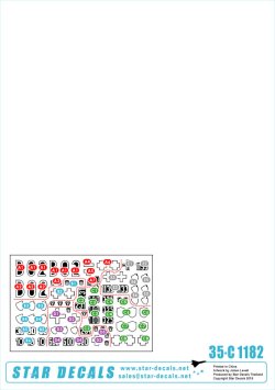 画像2: STAR DECALS[SD35-C1182]1/35 WWII ドイツ 第18装甲擲弾兵師団 #2 1941〜43年 III号戦車E型、F型、H型及びJ型