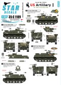 STAR DECALS[SD35-C1189]1/35 朝鮮戦争 米 米陸軍砲兵隊 #1 M7 プリースト