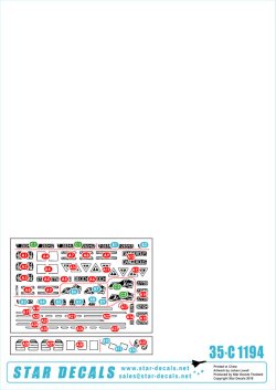 画像2: STAR DECALS[SD35-C1194]1/35 WWII 豪 オーストラリア軍の戦車と装甲車 #6 ニューギアの戦い マチルダII火炎放射戦車、M4シャーマンコンポジット等