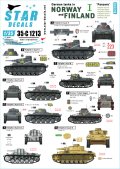 STAR DECALS[SD35-C1213]1/35 WWII 独 ノルウェーとフィンランドに進駐したドイツ戦車 ＃1