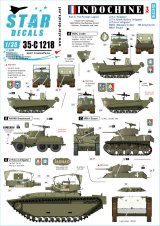 STAR DECALS[SD35-C1218]1/35 仏 ベトナム戦争 第一次インドシナ戦争でのフランス極東遠征軍 ＃3