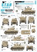 STAR DECALS[SD35-C1225]1/35 IDF イスラエルのAFV ＃8 1967年 六日間戦争 M1スーパーシャーマン