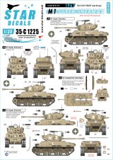 STAR DECALS[SD35-C1225]1/35 IDF イスラエルのAFV ＃8 1967年 六日間戦争 M1スーパーシャーマン