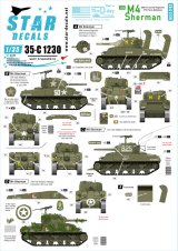 STAR DECALS[SD35-C1230]1/35 WWII 米 M4シャーマンD-デイ75周年スペシャル フランス ノルマンディー1944年