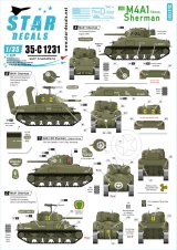 STAR DECALS[SD35-C1231]1/35 WWII 米 M4A1シャーマンD-デイ75周年スペシャル フランス ノルマンディー1944年