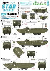 STAR DECALS[SD35-C1235]1/35 WWII 米 水陸両用車フォードGPA/DUKW75周年スペシャル フランス ノルマンディー1944年