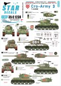 STAR DECALS[SD35-C1238]1/35 現用 バルカン半島 クロアチア陸軍＃3 祖国戦争でのT-34/85戦車