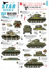 STAR DECALS[SD35-C1241]1/35 WWII イタリア戦線でのポーランド軍シャーマンMkII/MkIII/MkIB(105mm) 1943-45＃2
