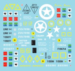 画像3: STAR DECALS[SD35-C1243]1/35 WWII ブリティッシュシャープシューターズ D-ディ75周年スペシャル 英軍シャーマンMkII他