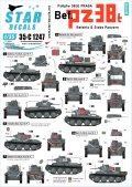 STAR DECALS[SD35-C1247]1/35 WWII ドイツ陸軍PzKpfw38(t)プラガ指揮戦車 東部戦線1941〜42