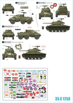 画像2: STAR DECALS[SD35-C1250]1/35 東南アジア 1950年代 WWII以降のインドシナAFV集 仏/ベトナム他