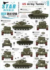 STAR DECALS[SD35-C1255]1/35 朝鮮戦争に派遣された米陸軍戦車 M24/M26/M45 1950〜53