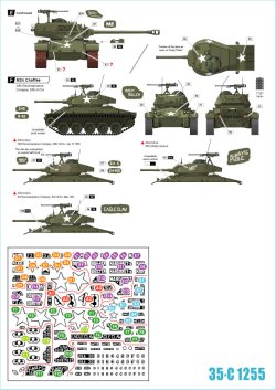 画像2: STAR DECALS[SD35-C1255]1/35 朝鮮戦争に派遣された米陸軍戦車 M24/M26/M45 1950〜53
