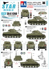STAR DECALS[SD35-C1260]1/35 WWII 英 英国王立砲兵隊♯3 北西ヨーロッパのシャーマンOP戦車 M7プリースト