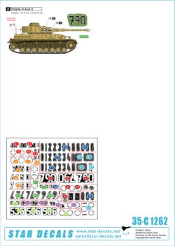 画像3: STAR DECALS[SD35-C1262]1/35 WWII 独 ノルマンディーに於けるIV号戦車♯2 IV号戦車H型及びJ型